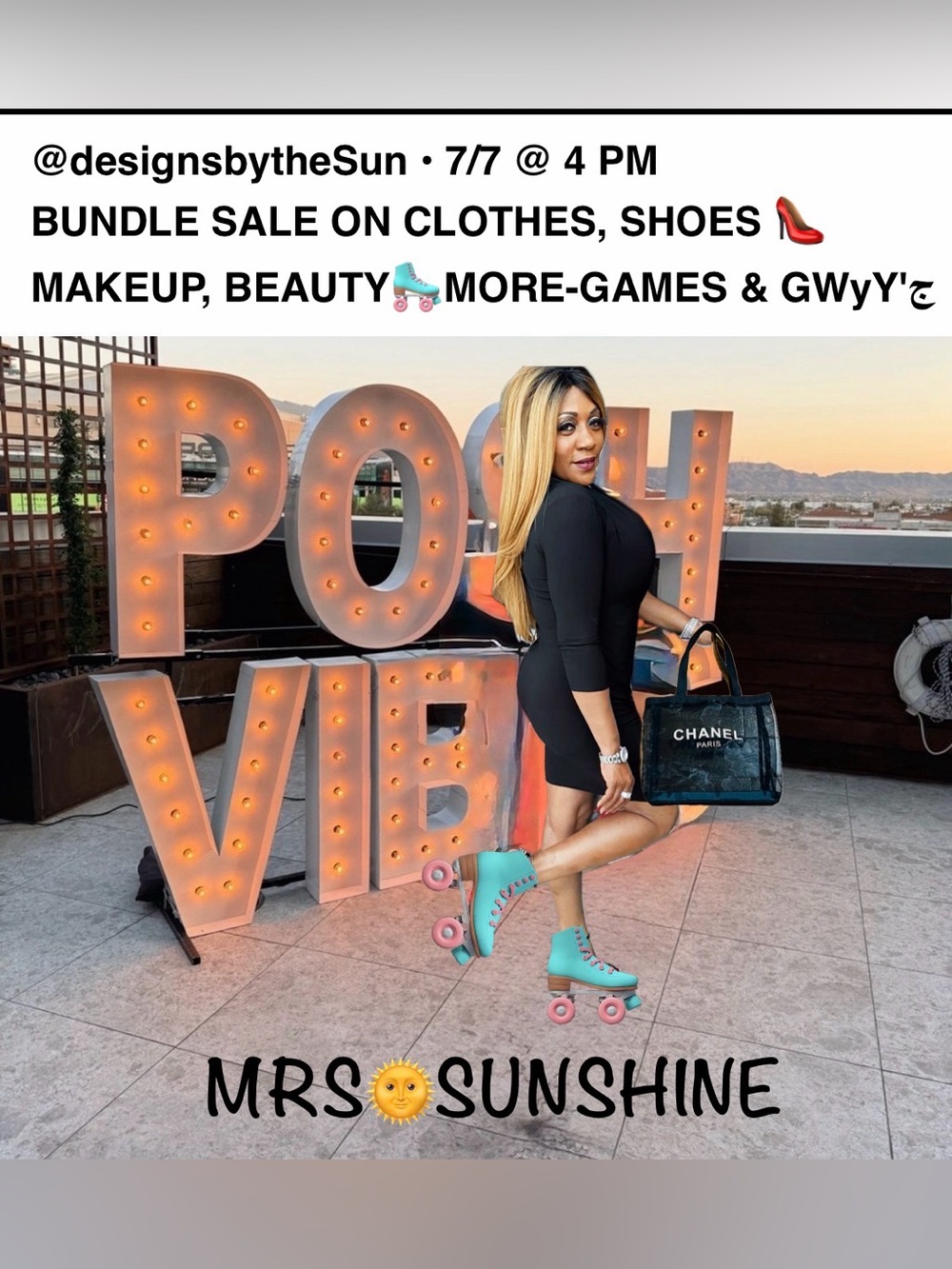 7/8 @ 4 PM-BUNDLE SALE ON CLOTHES,SHOES MAKEUP, BEAUTY&MORE GAMES & GIVY'S🛼🎉🎉